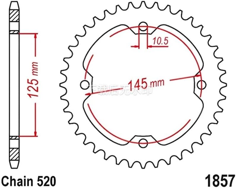 YFM250R 2008-2013 YFM250RSP 08-11 YFM350 YFZ450 04-13 YFM700R 06-1