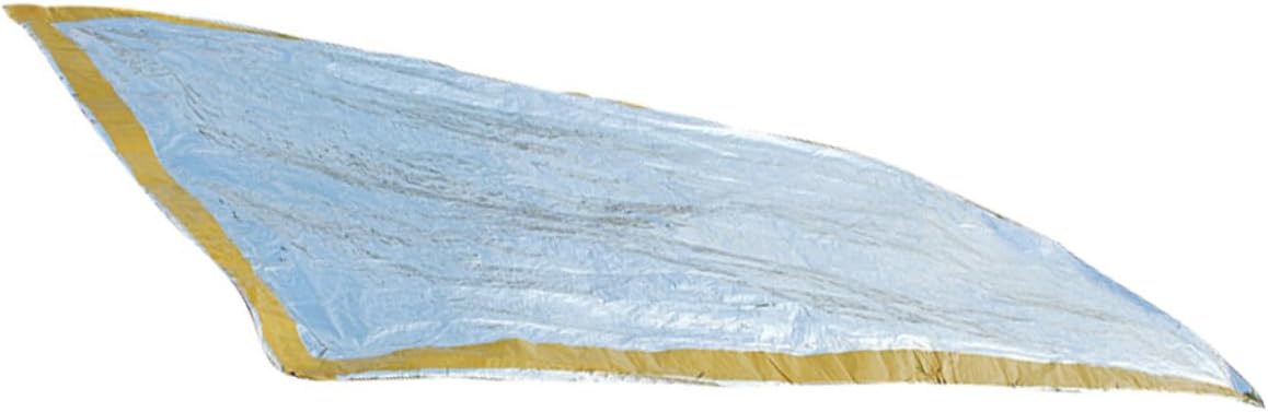 Mikikit 2pcs Outdoor Emergency Sleeping Bag Thermal First Aid Shelter for Camping Lightweight Insulated Survival Sleeping Mat Reusable Compact Design for Cold Weather Use