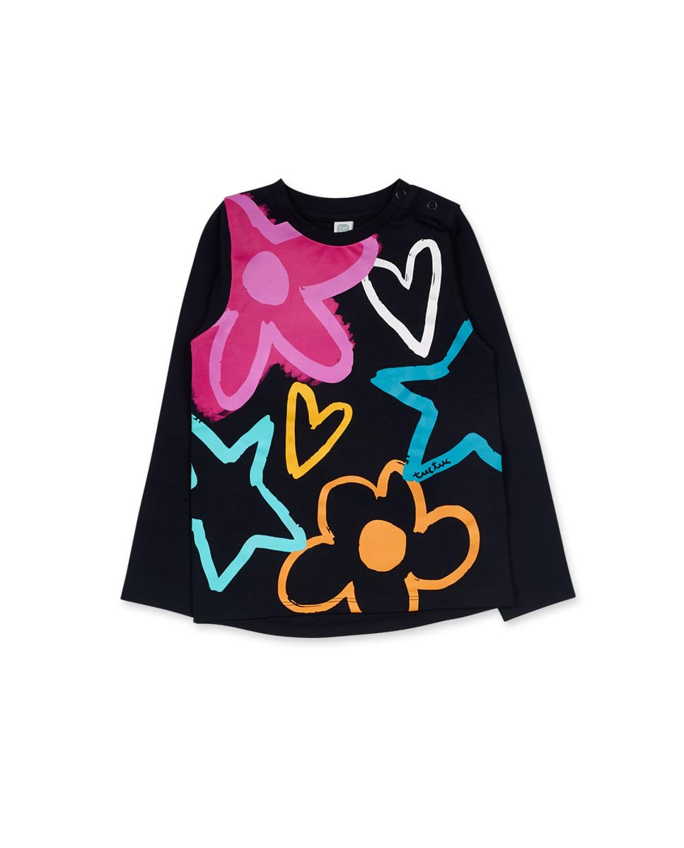 Tuc Tuc Camiseta Punto de niña Color Negro colección Big Hugs