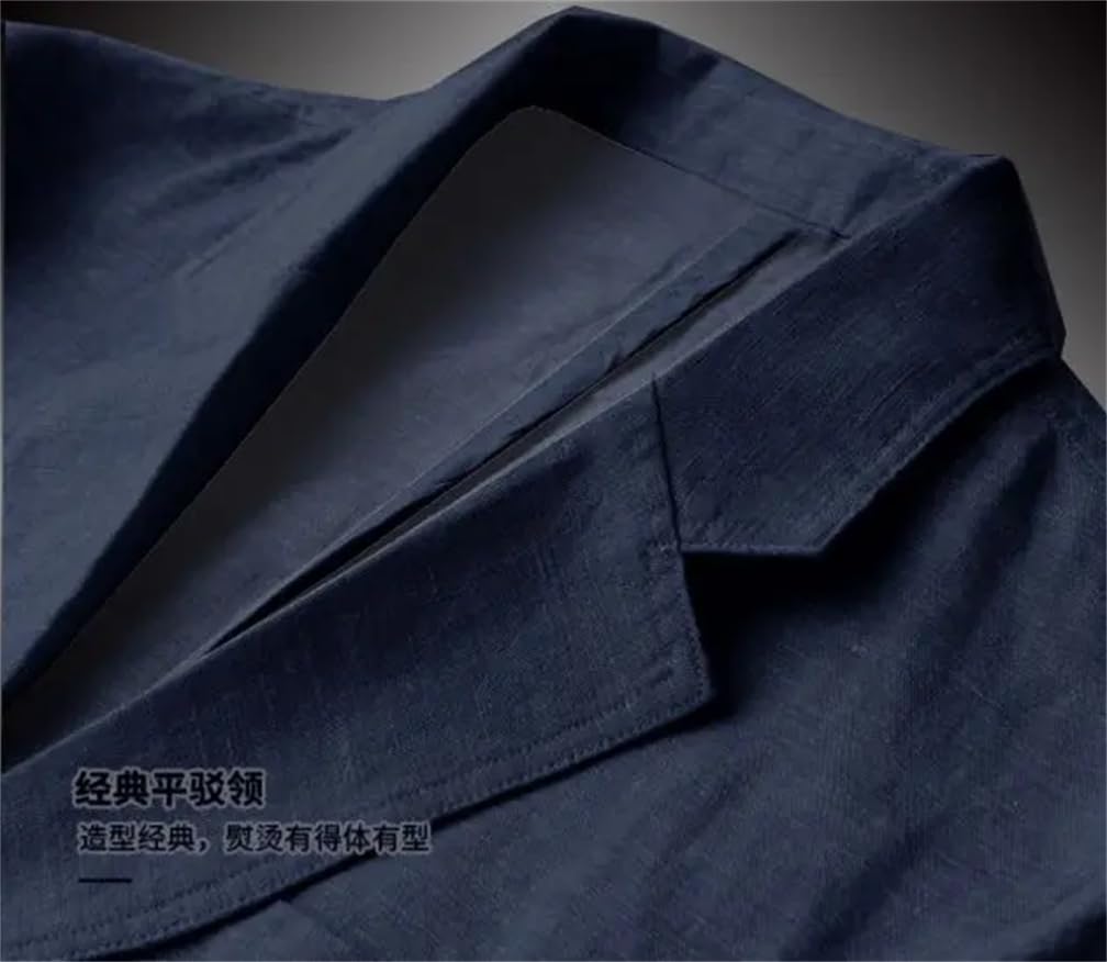 Męska marynarka o kroju slim fit marynarka na co dzień garnitur pojedyncza marynarka męska na co dzień biznes