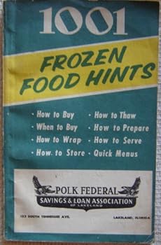 Paperback 1001 frozen food hints Book