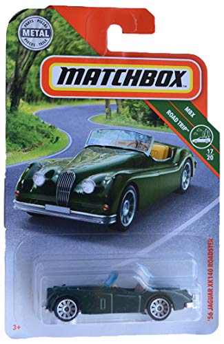 Matchbox 56 Jaguar XK140 Roadster Verde Oscuro