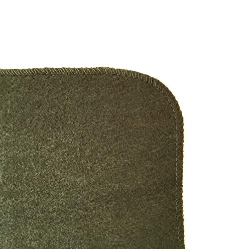 EKTOS 90% Wool Blanket, Olive Green, Warm & Heavy 4.0 lbs, Large Washable 66"x90" Size, Perfect for Outdoor Camping, Survival & Emergency Preparedness Use - Thumbnail 6
