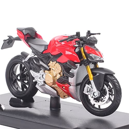 Ducati Super Naked V4 S Échelle 1/18 Maquette Haute Précision de Course