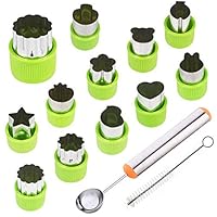 Algopix Similar Product 19 - TIMGOU 12 Pcs Vegetable Fruit Cutter