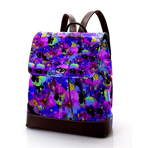 Sac à dos tendance adolescentes similicuir multicolore pour cours et loisirs