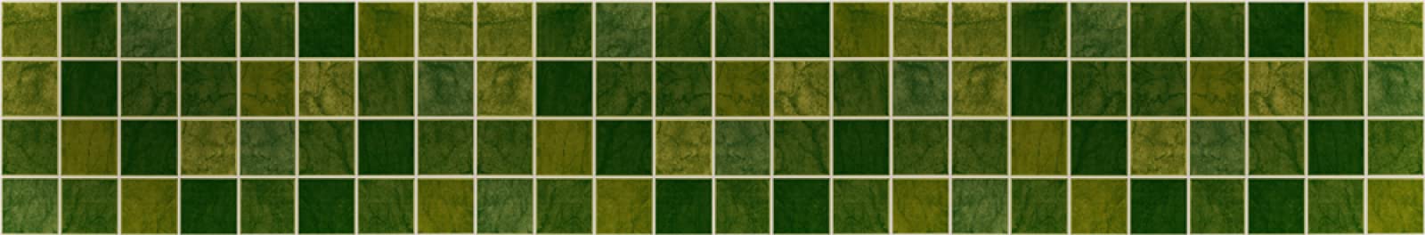 Sdsdgrw Green Mosaic Wallpaper Border, Self-Adhesive Multicolor Wallpaper Border Stickers For Walls Ceiling(Green Mosaic)