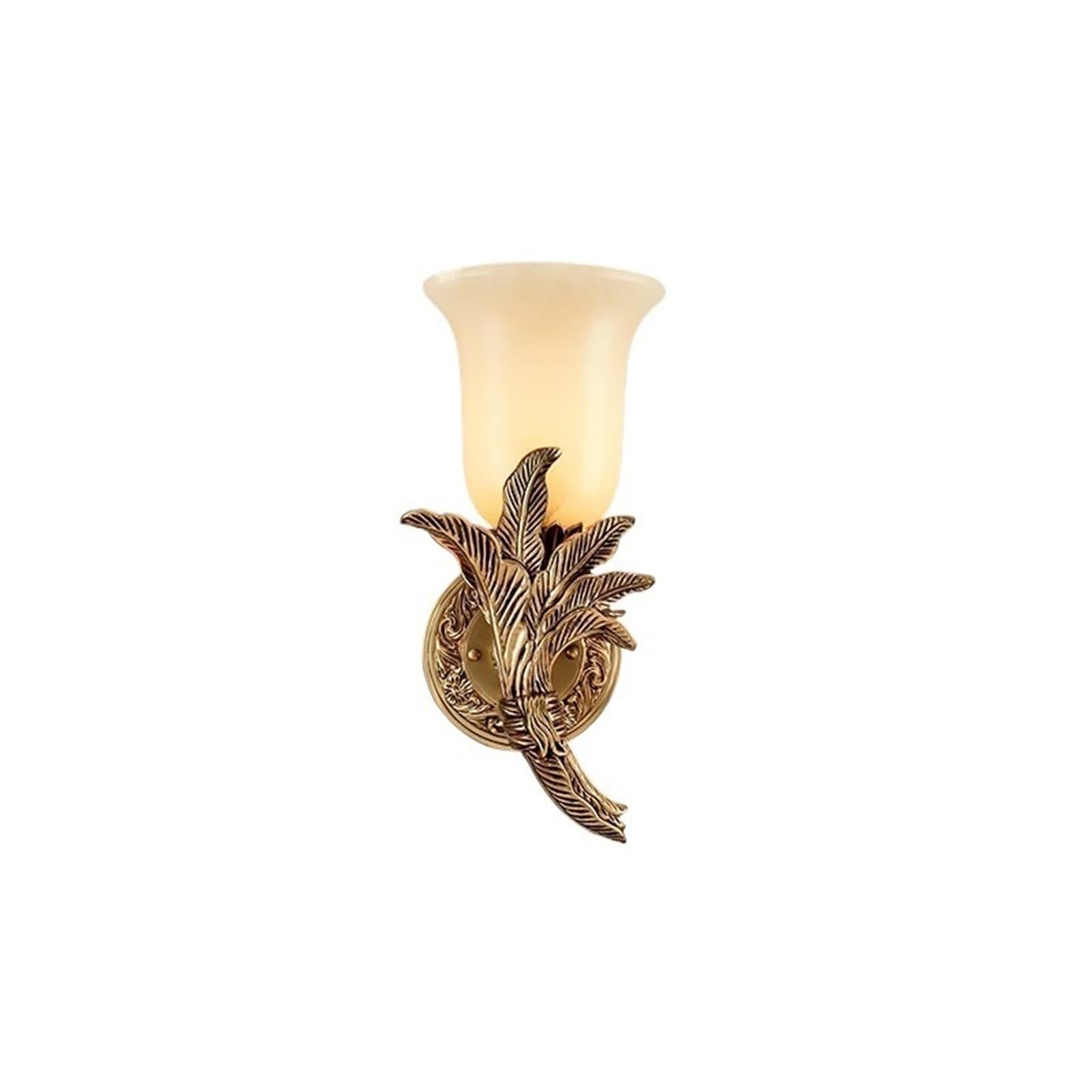 ZENY896V Bedroom Simple Modern Bedroom Staircase Corridor Lamp Full Copper Marble Decorative Wall Lights Wall Sconce