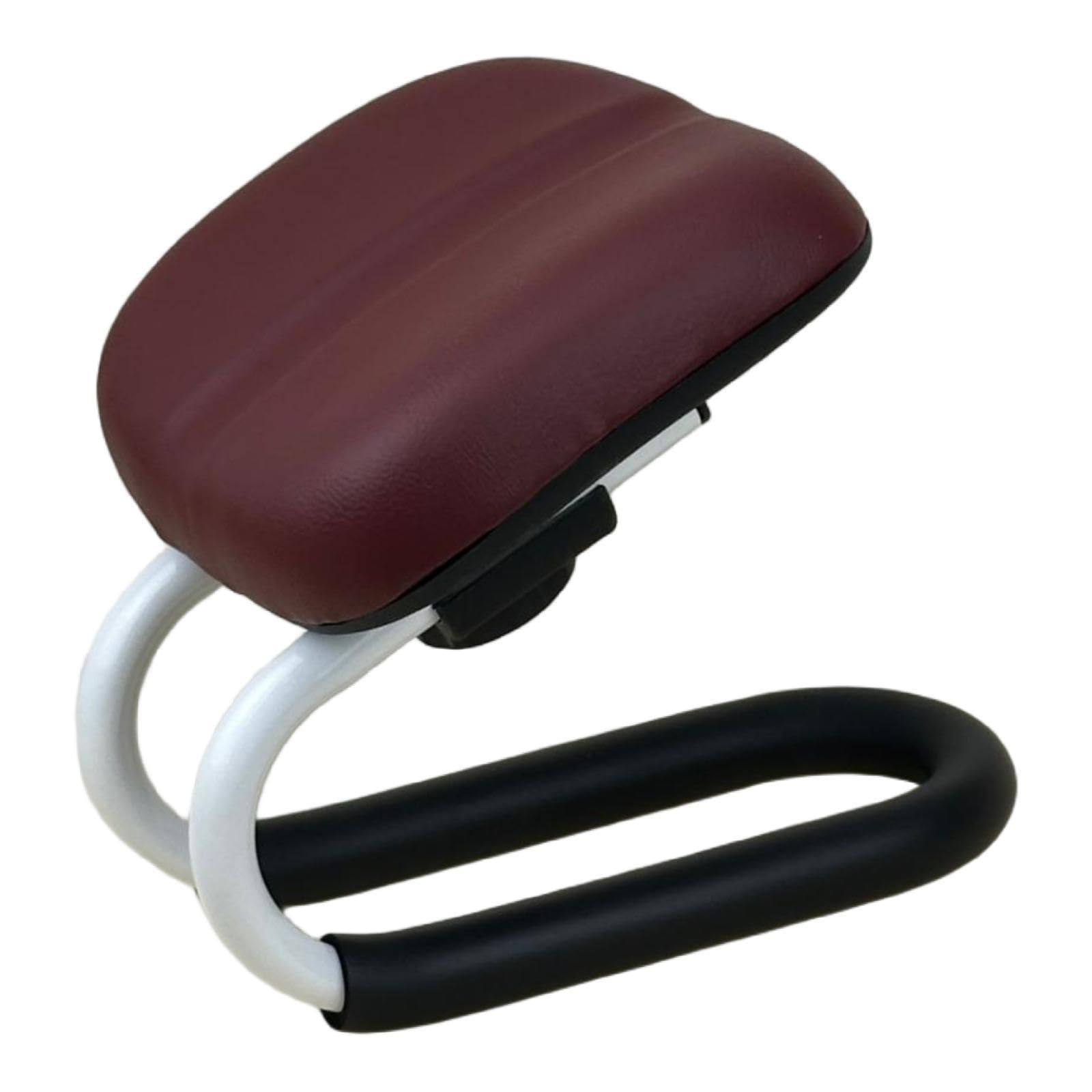 bnf® kneeling stool prayer seiza chair adjustable tea ceremonies meditation bench deep red | pilates accessories | yoga & pilates | fitness, running & yoga