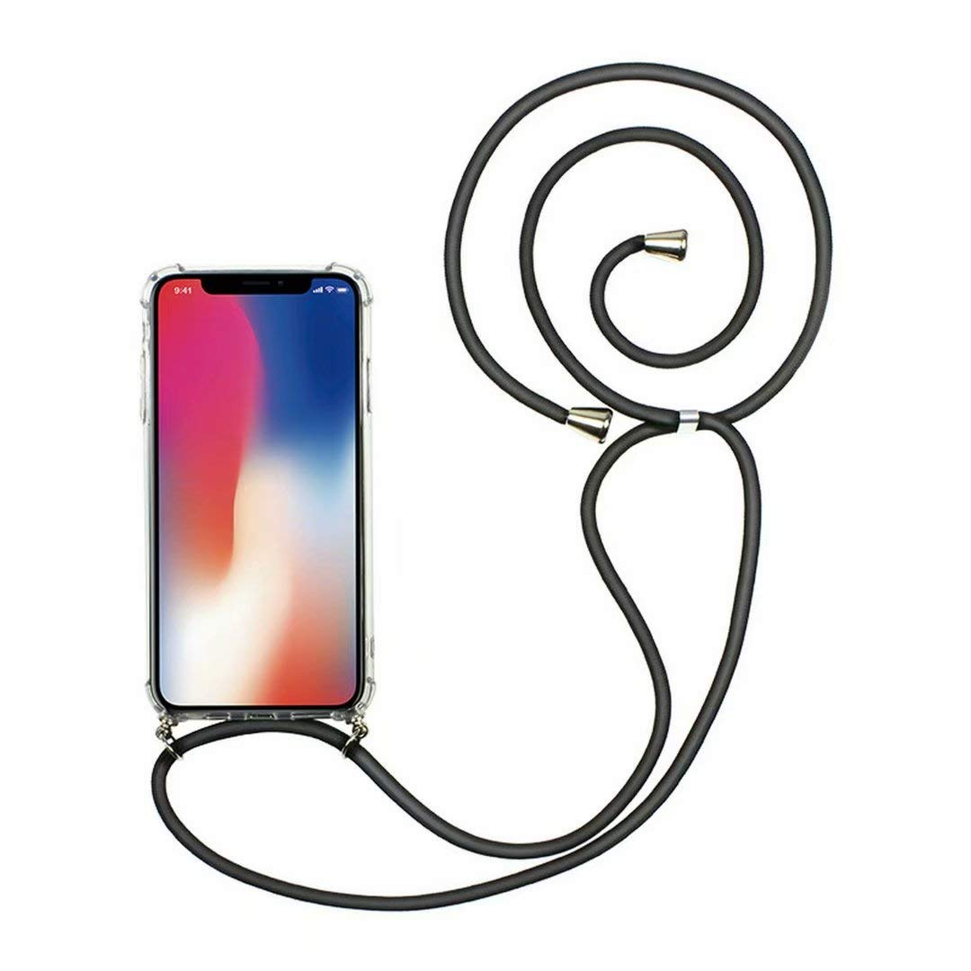 JMstore Case Compatible with Samsung Galaxy A9 2018/A9S Neck Strap Cord Lanyard Phone Cover Mobile Phone Collar Cross Body Adjustable Necklace