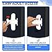 4 Pack Sliding Door Lock for Child & Pet Safety, No Tools Installation, Adhesive Security Locks for Glass Doors, Windows & Closets, Baby Proofing, White