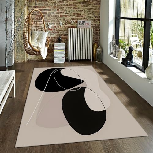 Tapis pour enfants mignon motifs circulaires grand tapis chambre fille 180x270cm