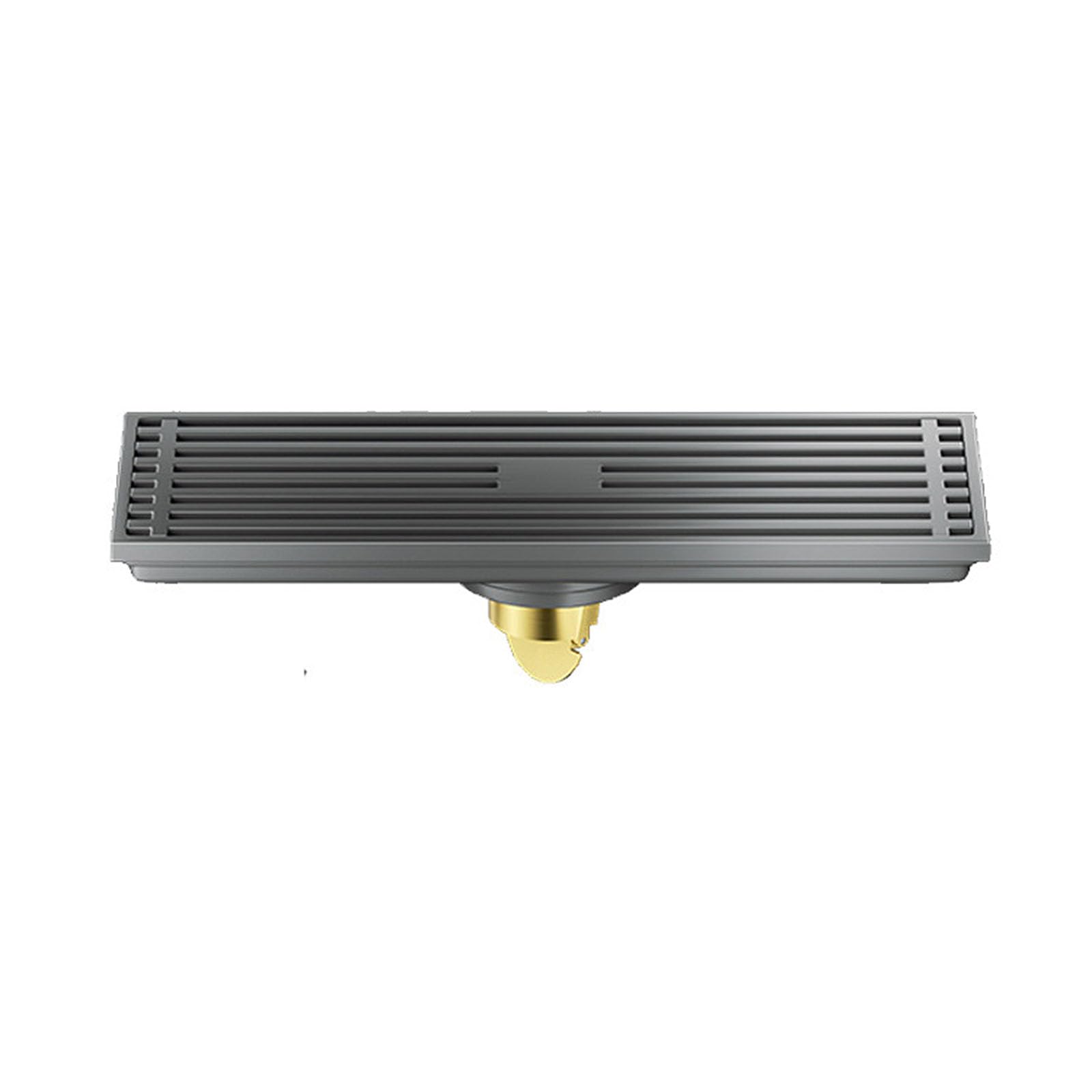 YIHANWUU Floor Drain Stainless Steel with Hair Strainer,Linear Drain with Removable Grate Cover,Rectangular Linear Shower Drain/8 * 20Cm