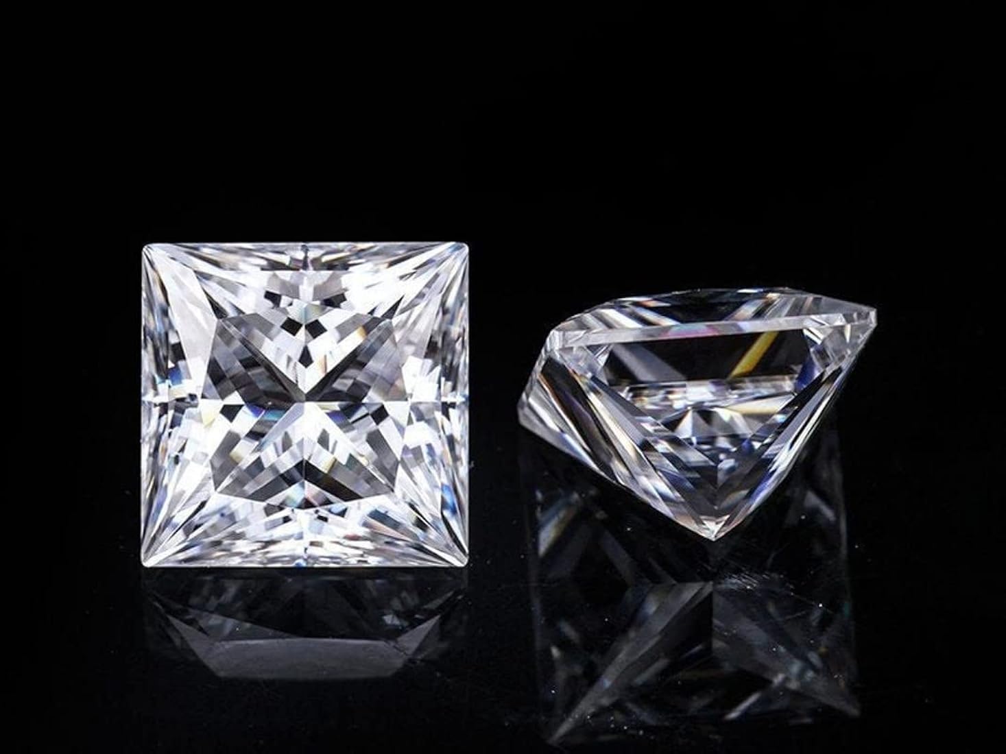 GtcGems💎VVS1 White Diamond 2 Carat डायमंड स्टोन Heera