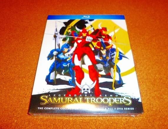 BD 鎧伝サムライトルーパーTV版全39話+OVA全11話BOX!国内プレイヤーOK