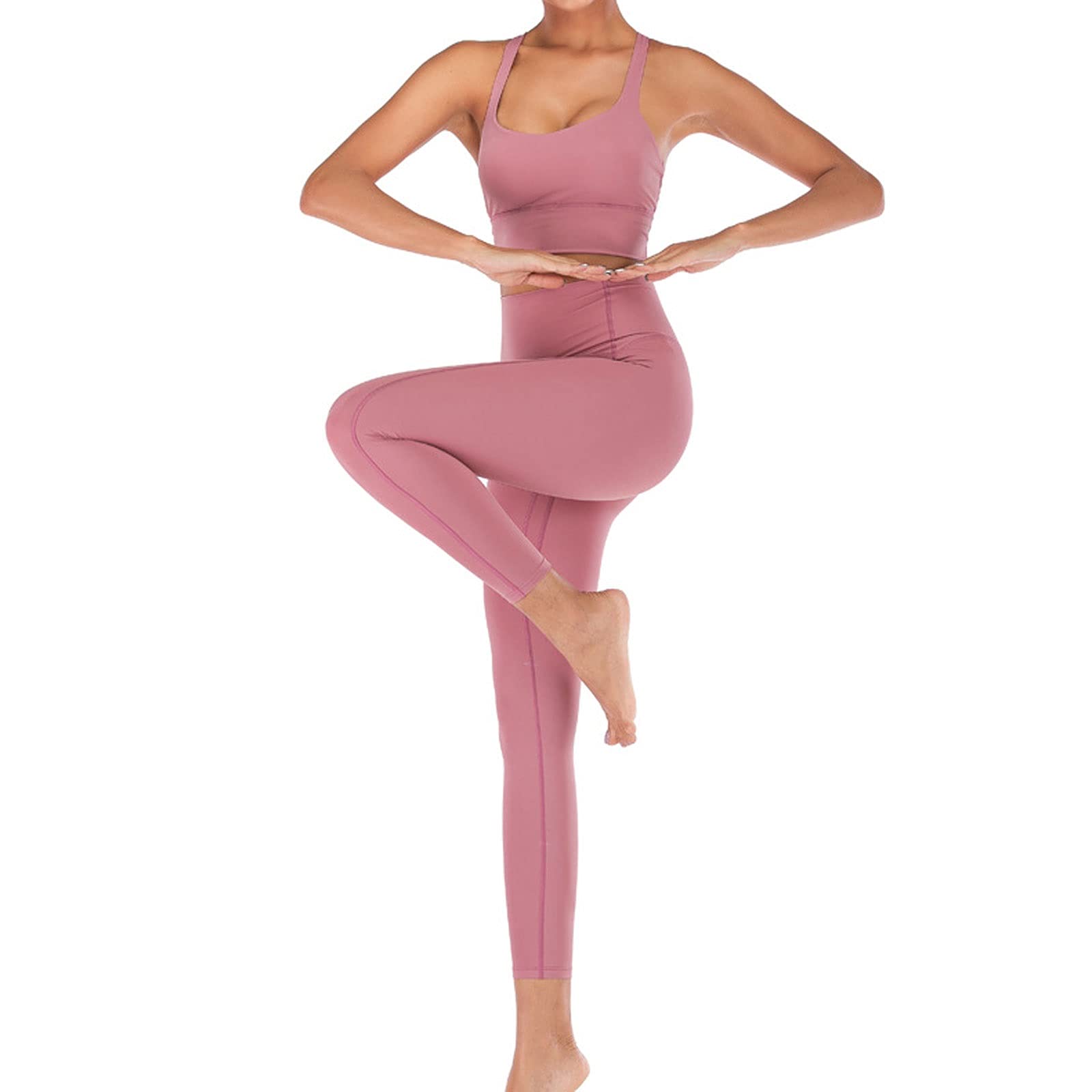yoga pants nude @5～5 NMNMNM Yoga Pants No Embarrassment Nude Fitness Pants Women High-Waisted  Peach Pants Stretch Tight Yoga Sports Running Nine Minutes Pants (5 M) :  Amazon.co.uk: Fashion