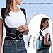 Enthra Back Brace Posture Corrector for Women and Men with Spine Vertical Alignment System, Lower Back Pain Relief, Back Straighter Instant Posture Corrector - Scoliosis