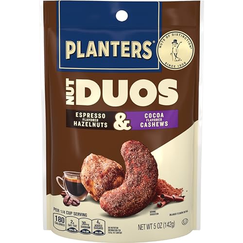 PLANTERS Nut Duos, several flavors, 5oz