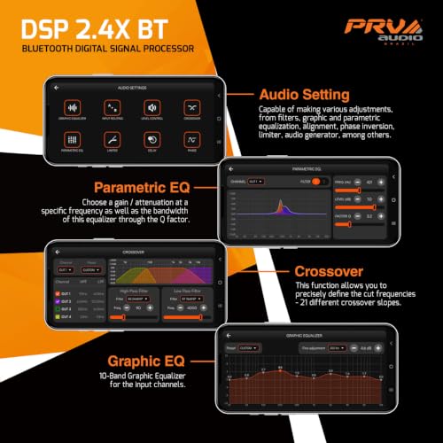 PRV AUDIO Bluetooth DSP 2.4X BT