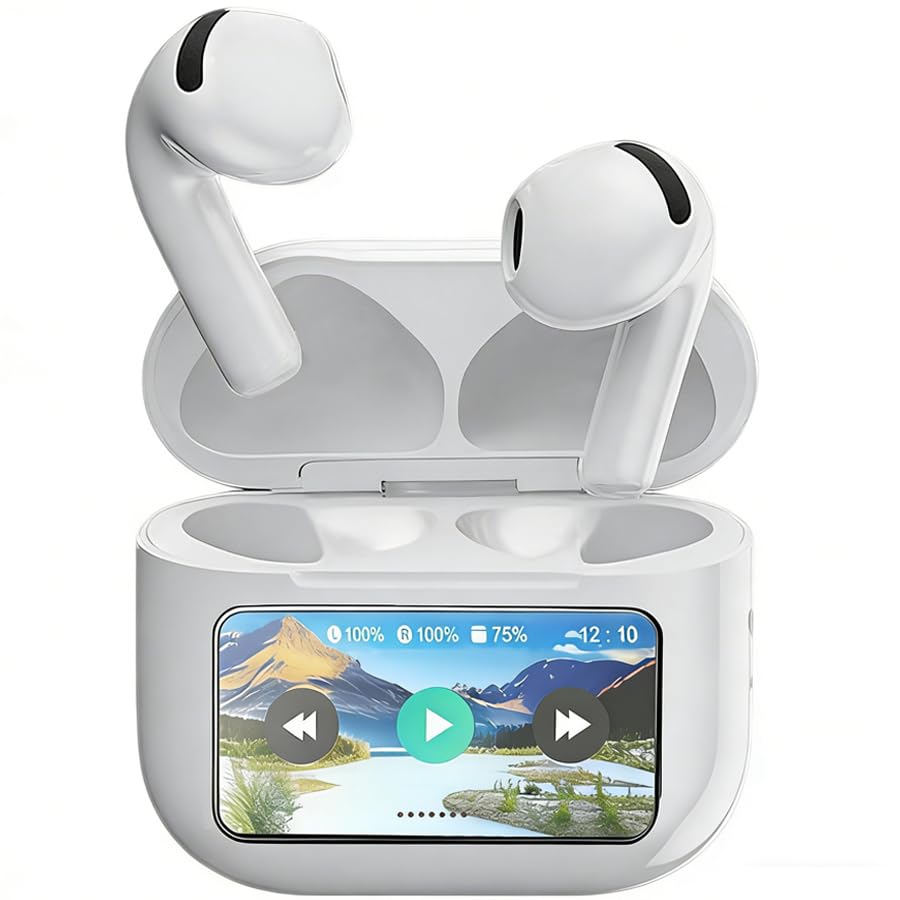 Wireless Earbuds with Multifunctional Touch Screen...
