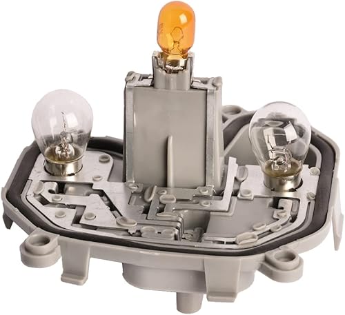 Miniatura 6 de Carcasa de Lámpara Trasera Trasera Izquierda del Conductor Soporte del Portador de Luz de Lámpara Trasera con Enchufe y Bombilla Compatible con Jeep