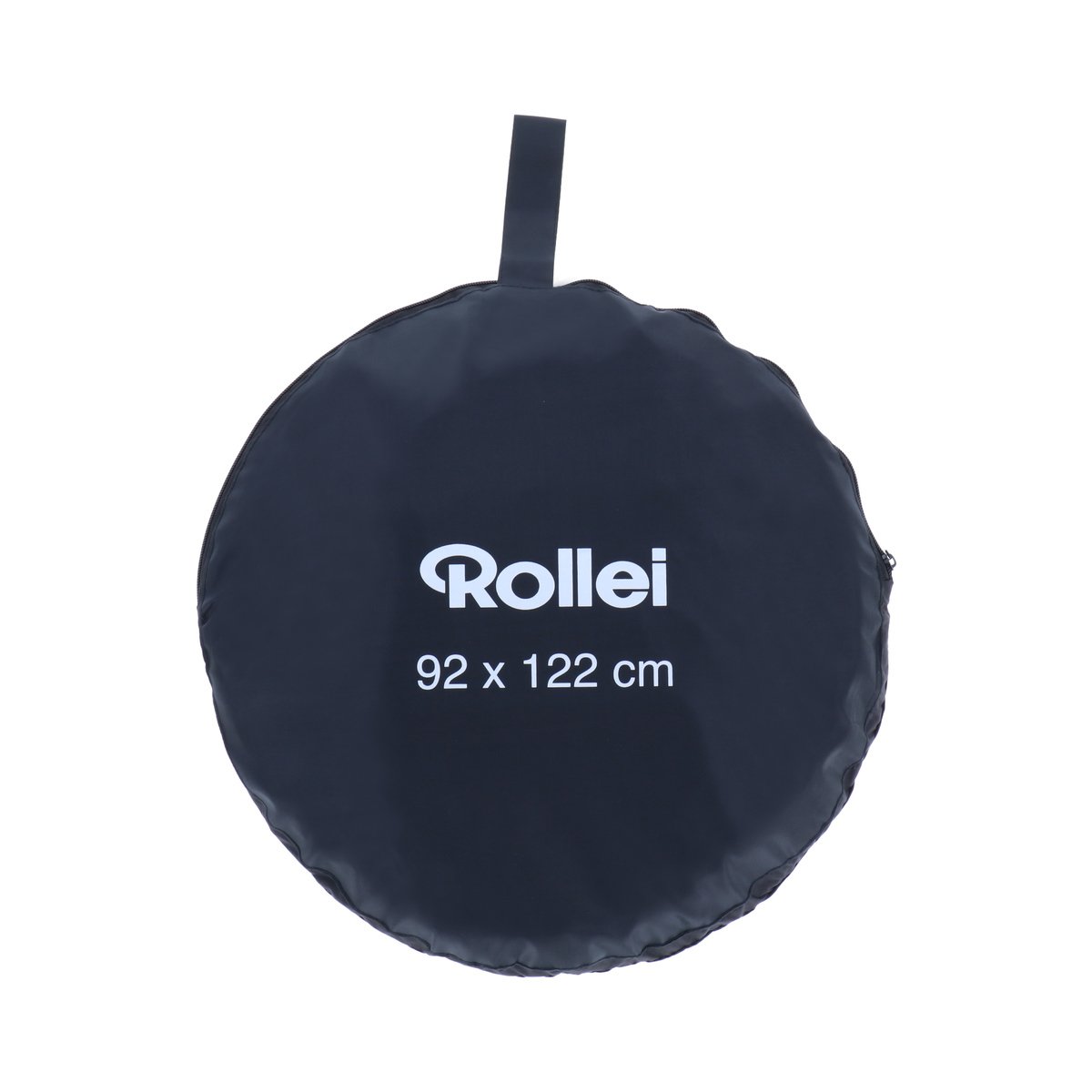 Rollei Profi 5 in 1 Faltreflektor 92 x 122 cm - Ovaler Faltreflektor mit verschiedenen Bezügen (Diffusor und Silberner-, Goldener-, Weißer- und Schwarzer Reflektor), für Portraitfotografie