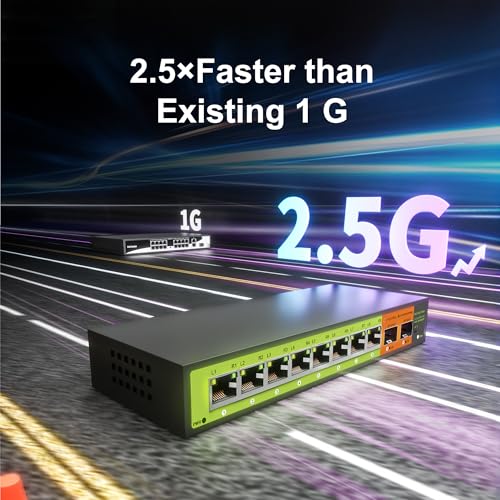 Image of 10 Port 2.5G Switch 10G SFP+