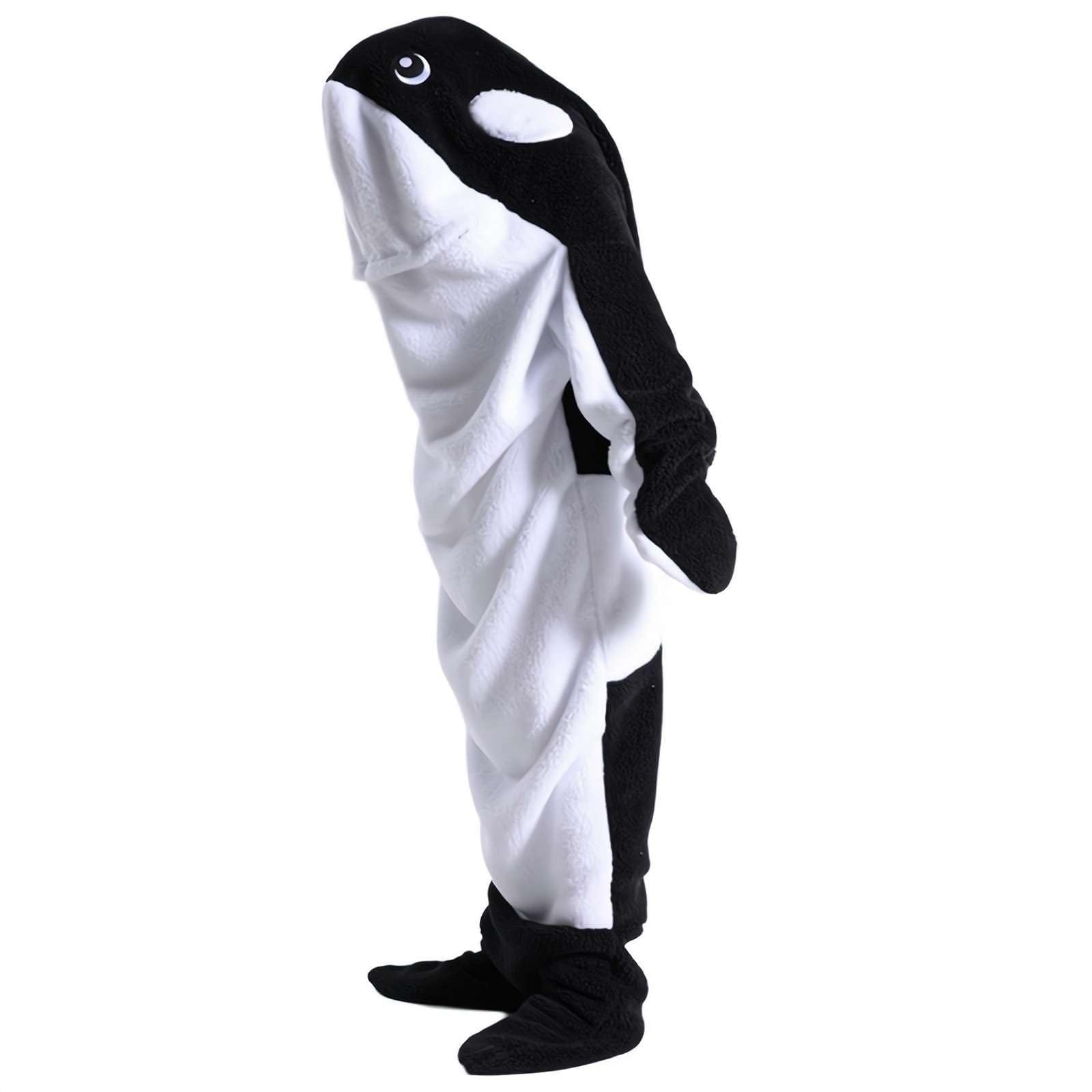 Amazon.co.jp: 動物パジャマ コスプレ グレー シャチ 寝袋