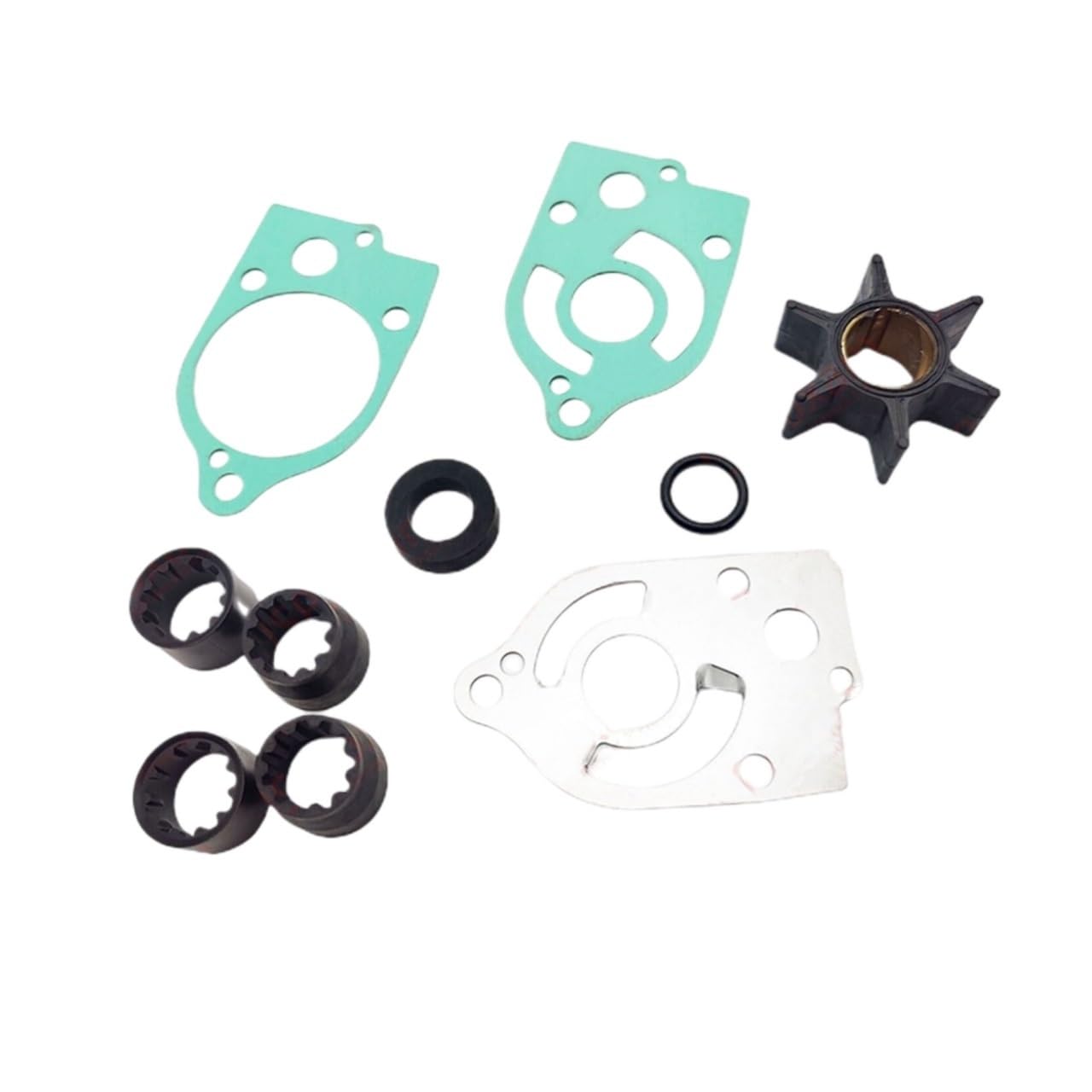 Girante Pompa Acqua 47-89983 Per Motori Fuoribordo 30-70 HP - In ABS E Rame - Foto 12