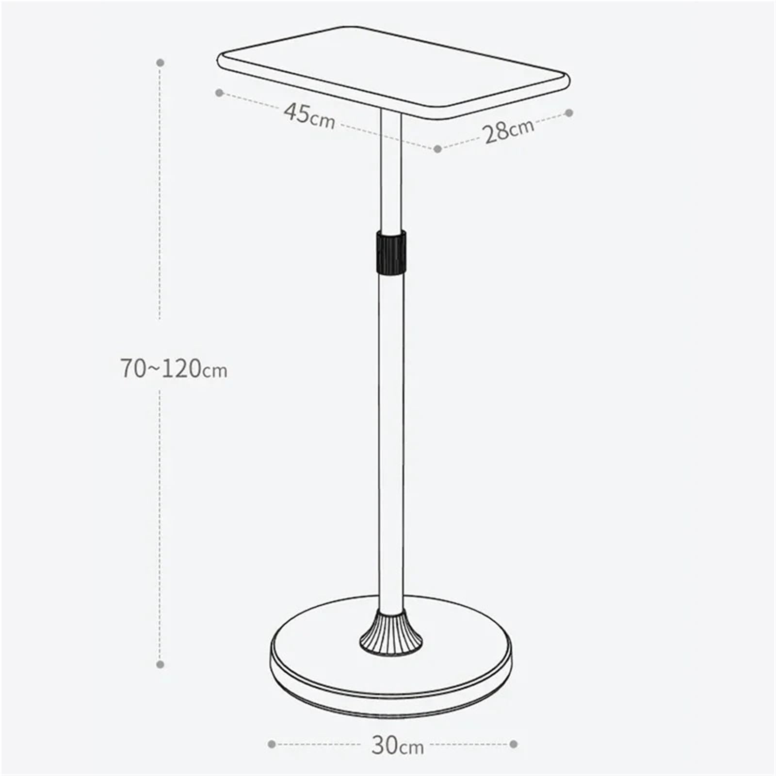 Genérico Compatible con Soporte ergonómico Vertical for portátiles