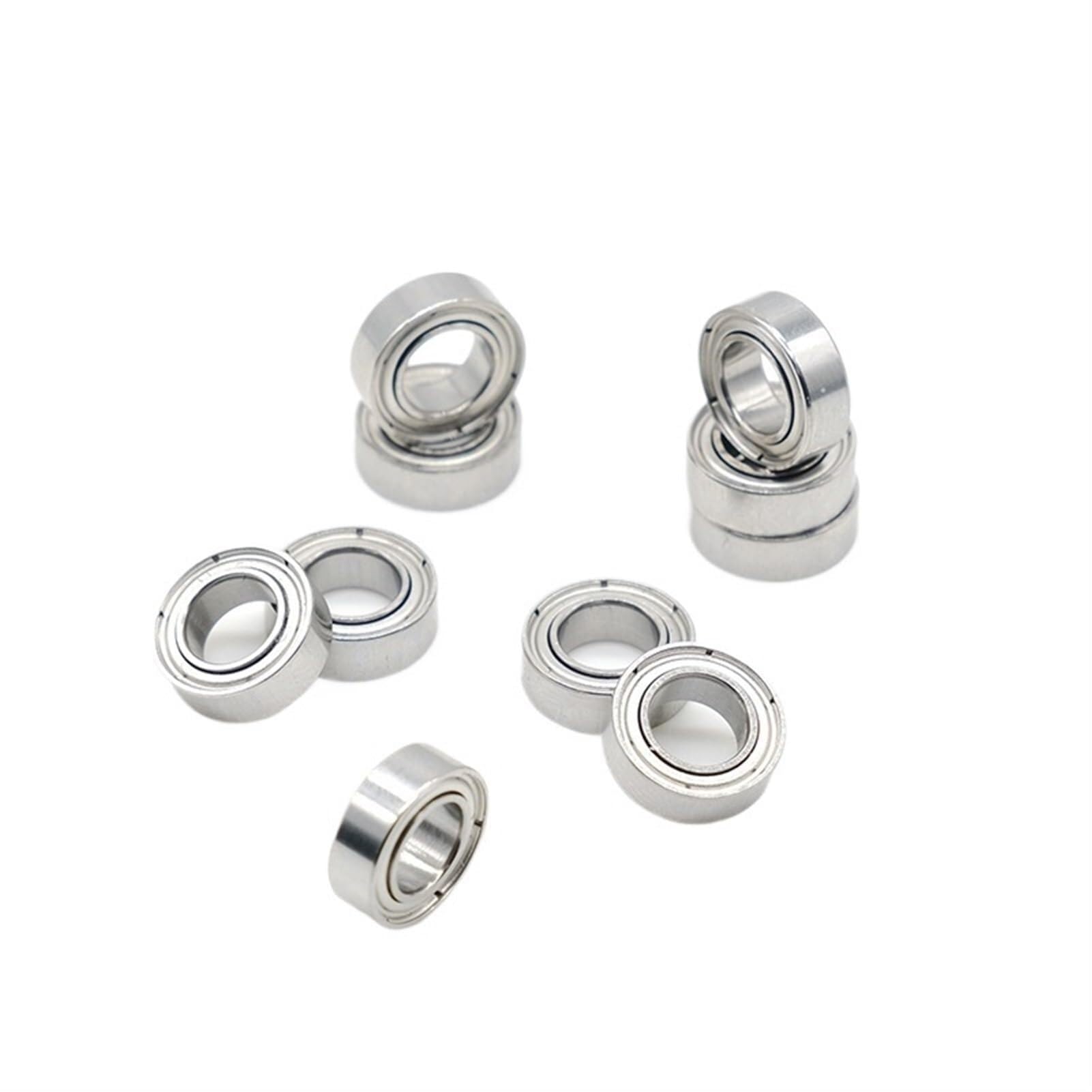 Bearing, Deep Groove Ball Bearing SMR95ZZ Stainless Steel 5x9x3mm ABEC-7 High Precision 5 * 9 3mm Wear Resistance
