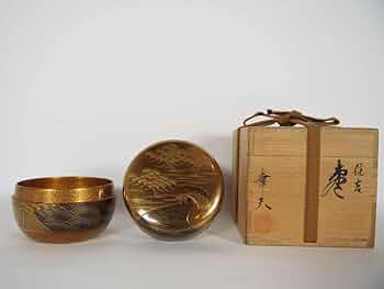 平棗 昇陽荒磯 萌絵 柳哉作 最上作 共布 共箱付き 作家物 茶道具 未使用 51rgMajnSOL._UF350,350_QL50_.jpg