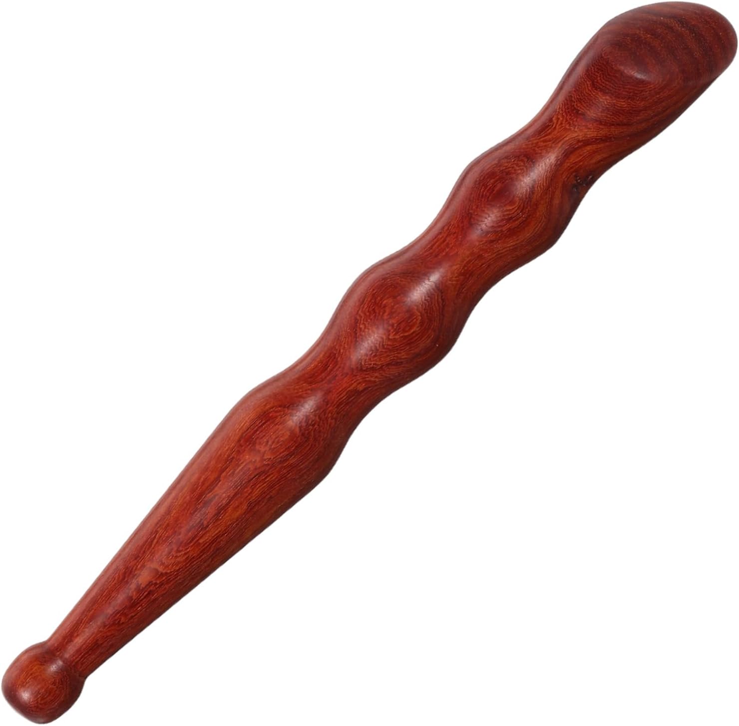 Wooden Gua Massage Stick Ergonomic Facial Reflexology Tool for Acupressure Therapy Comfortable Grip for Travel and Relaxation