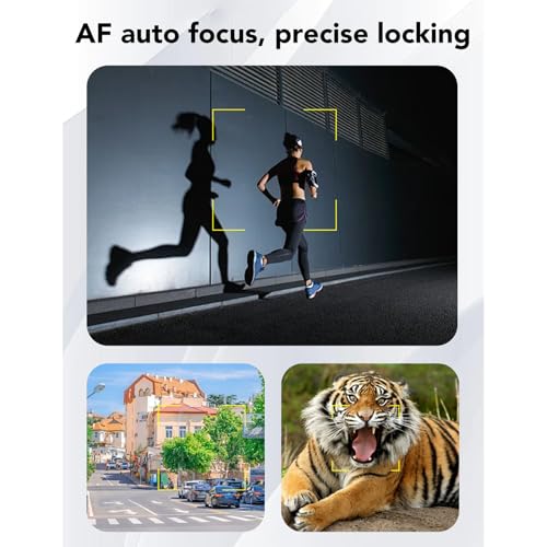 Caméscope 4K 64 MP à autofocus rapide et zoom numérique 18x