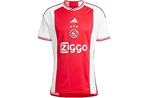 adidas Men's Soccer Ajax 23/24 Home Jersey: A Classic Legacy in Red and White