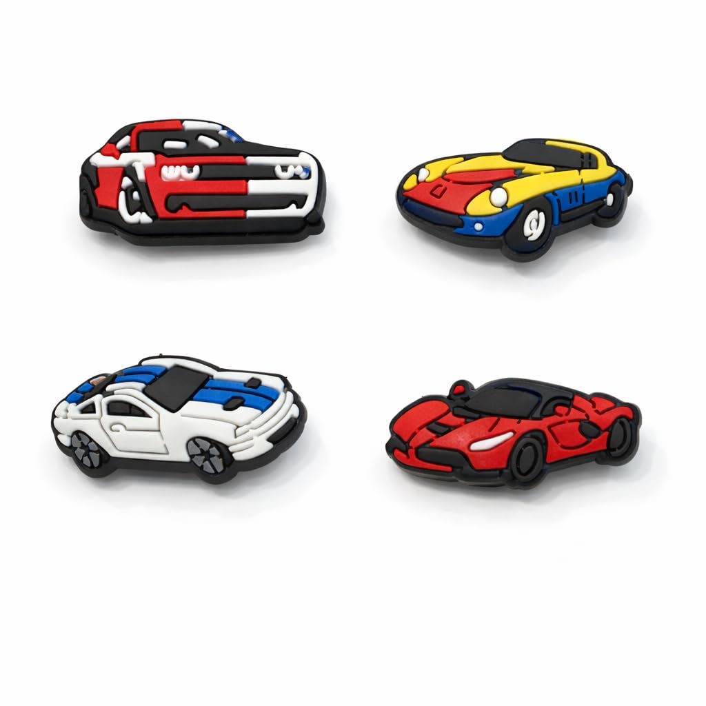 5 Pcs Pack Shoe Charms For Decoration Clogs Sandels Multicolour