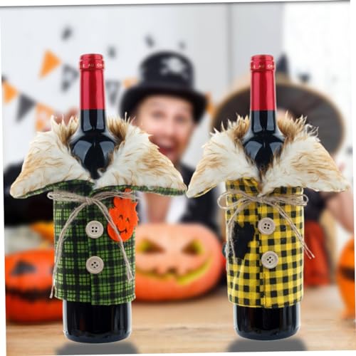 Cubiertas adorables de fieltro para botellas en formato de juego completo para eventos 2