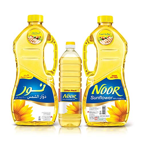 Noor Sunflower Oil 2 x 1.5 liters + 500 ml