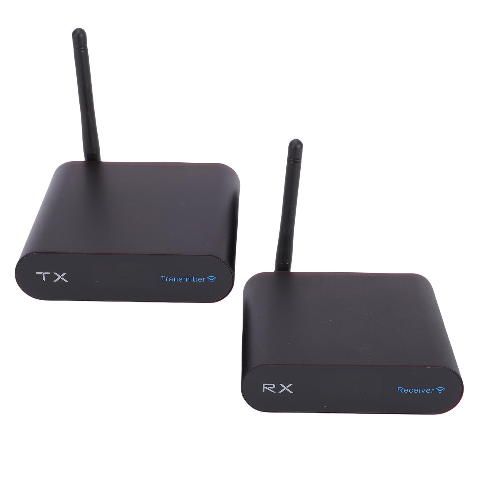 Vikye Bezprzewodowy Przedłużacz HDMI, 400 M / 1312,34 Stóp Zestaw Bezprzewodowego Nadajnika i Odbiornika HDMI, 8-kanałowy Adapter Audio do Telewizora Głośnik Zasilany z Komputera PC (wtyczka UE)