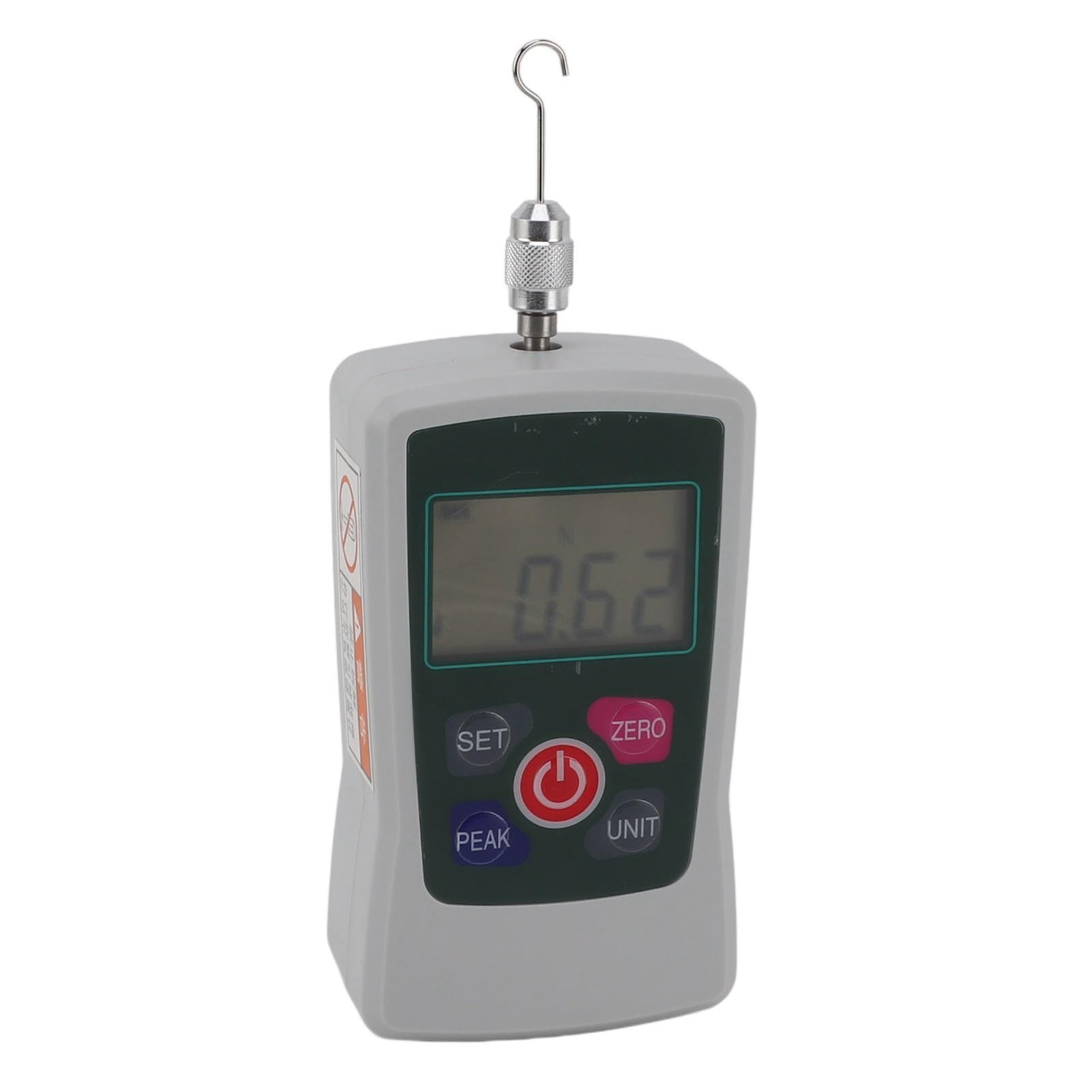 Mini Manometro Digitale, Manometro Push-pull Multifunzionale Ad Alta Precisione con Sensore Integrato, Dinamometro, Misuratore di Tensione, Misuratore di Spinta, Pressione
