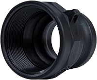 Vista 6 de 2 piezas de accesorios de bloqueo de leva de polietileno (2 pulgadas Parte A) Accesorios de bloqueo de leva y ranura, adaptador macho x rosca NPT