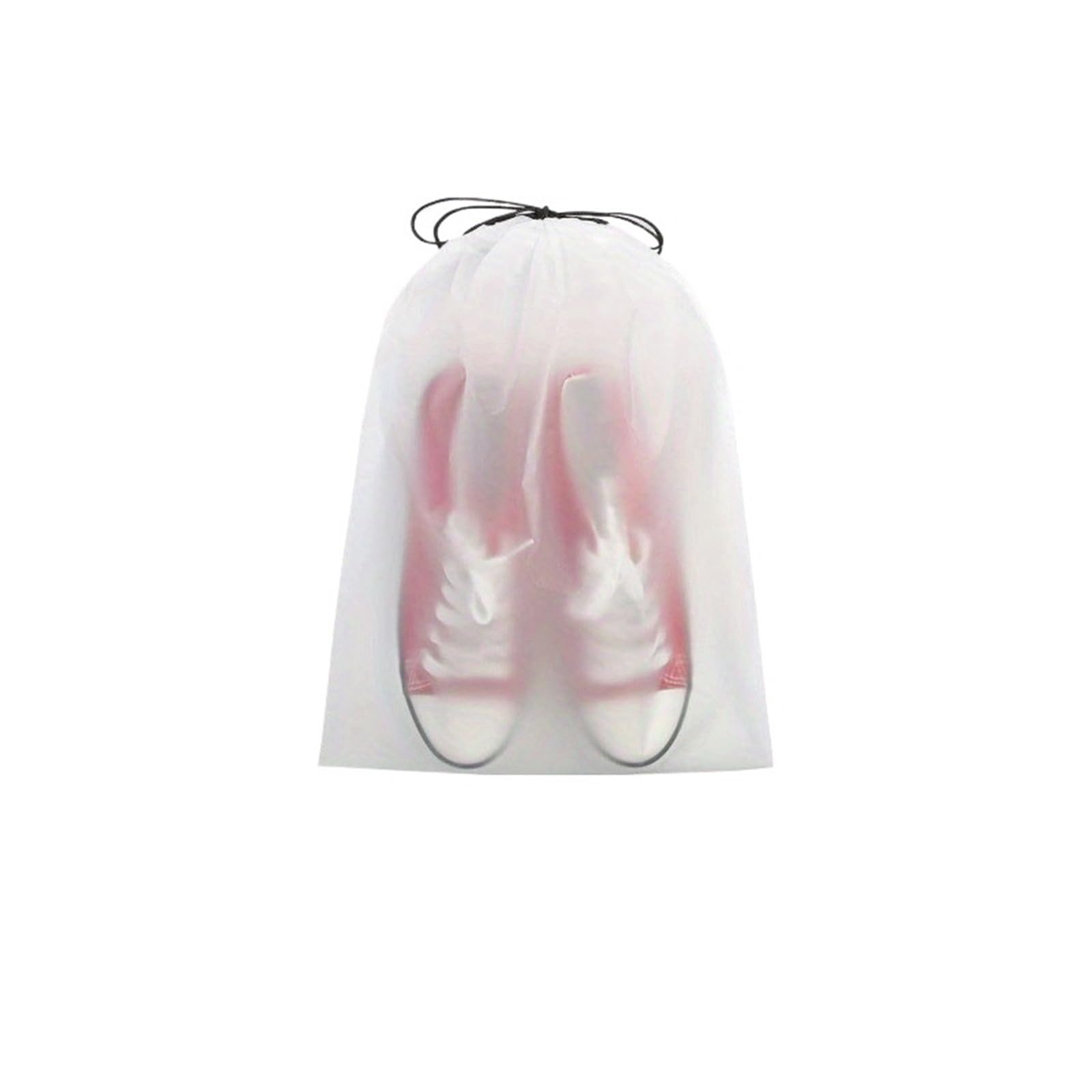 40-teiliges Reise-Schuhtaschen-Set, transparente Aufbewahrungs-Schuhtaschen, tragbare große Schuhtaschen mit Kordelzug, Unisex-Reiseutensilien Für Reisen(30 * 40CM)