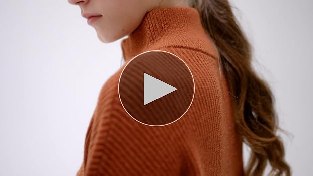 トップス YOKE SO JOHN CASHMERE OVERSIZED KNIT Oversized Red Cashmere Sweater – Johnstons of Elgin