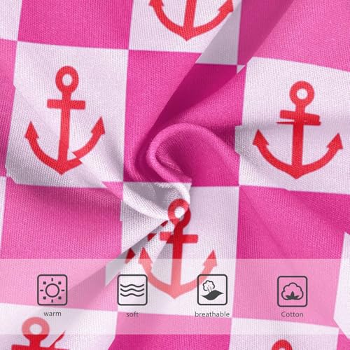 Cotton Toddler Girls Underwear Checkerboard Pink White Squares Panties for Girl Funny Briefs Undies Kids 2t3