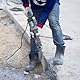 CPROSP SDS HEX Schaufelmeißel 135 x 440 mm Sechskant-Aufnahme 30 mm, Asphaltmeißel/Breitmeißel HEX Breiter Lehm Spaten zum Entfernen von Hartem Schmutz Ton und Losem Beton
