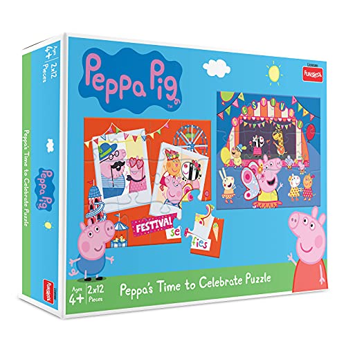 See full amazon price history chart for Funskool-Peppas Time to Celebrate,Educational,2x12 Pieces,Puzzle,for 3 Year Old Kids and Above,Toy Funskool-Peppas Time to Celebrate,Educational,2x12 Pieces,Puzzle,for 3 Year Old Kids and Above,Toy (B09CD82HP5) Amazon Price History, Amazon Price Tracker
