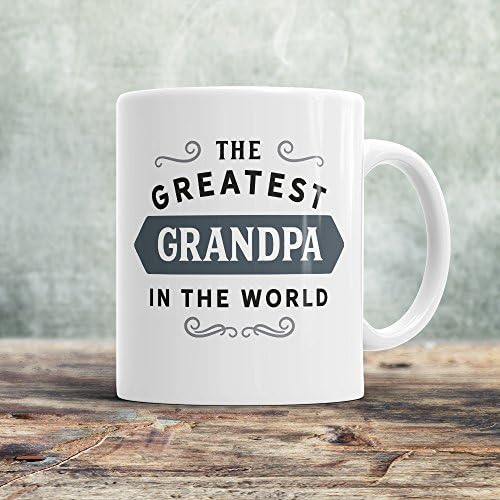 Grandpa Gift for Birthday Christmas Best Grandpa Coffee Mug Present Keepsake