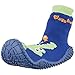 Playshoes Calzini da Mare con Protezione UV Coccodrillo, Scarpe da Acqua Unisex - Bambini e ragazzi, Blu (Marine 11), 26/27 EU