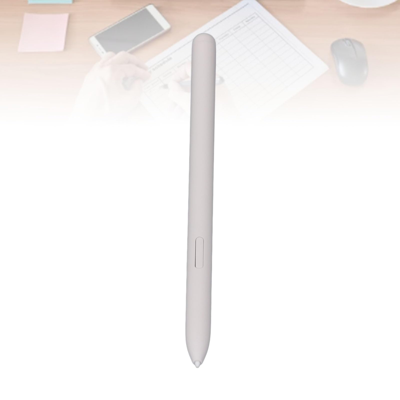 4096 Nivel de Presión Tablet Stylus Pen Función Magnética de Alta Sensibilidad para Tab S9 FE S9 FE+ Plus Dibujo y Toma de Notas (Blanco)