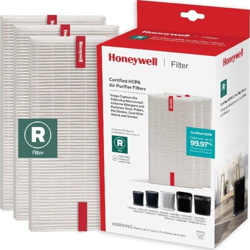 Honeywell HEPA Air Purifier Filter R 3-Pack Air Filter Replacements